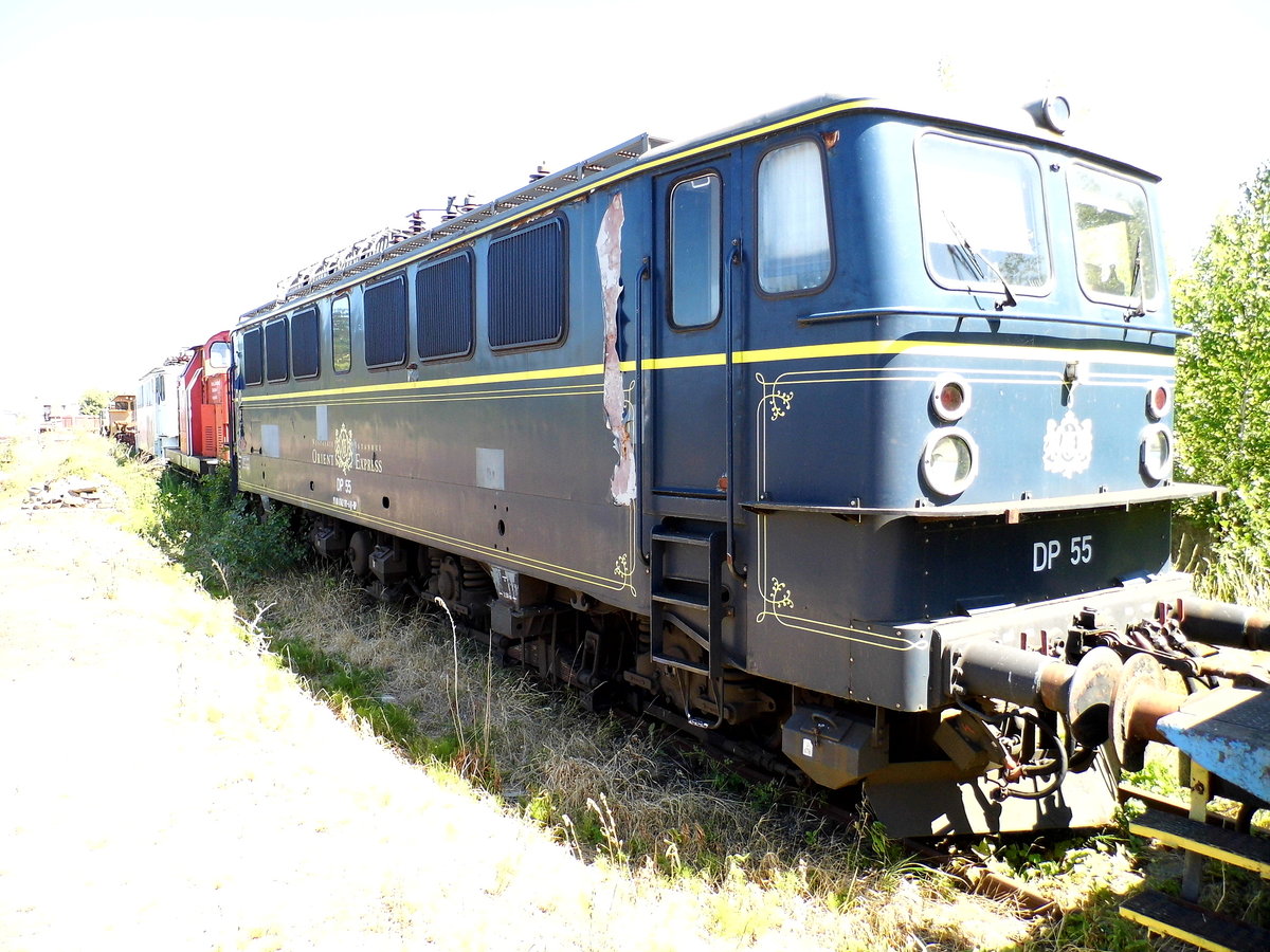 Am 07.07.2018   im Historischen Lokschuppen Wittenberge stand die 142 191-6 von der DP55(EGP)