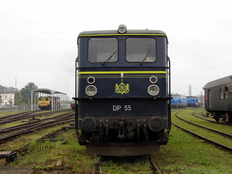 Am 11.10.2014 Bw Feste in Wittenberge stand die 142 191-6  DP 55 von der EGP .
