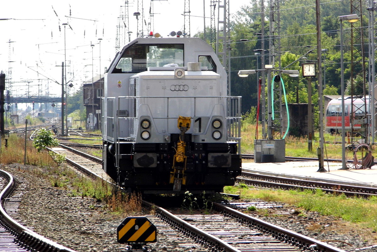 Am 13.07.2016 war die 1002 010-9 von Audi in Stendal abgestellt .