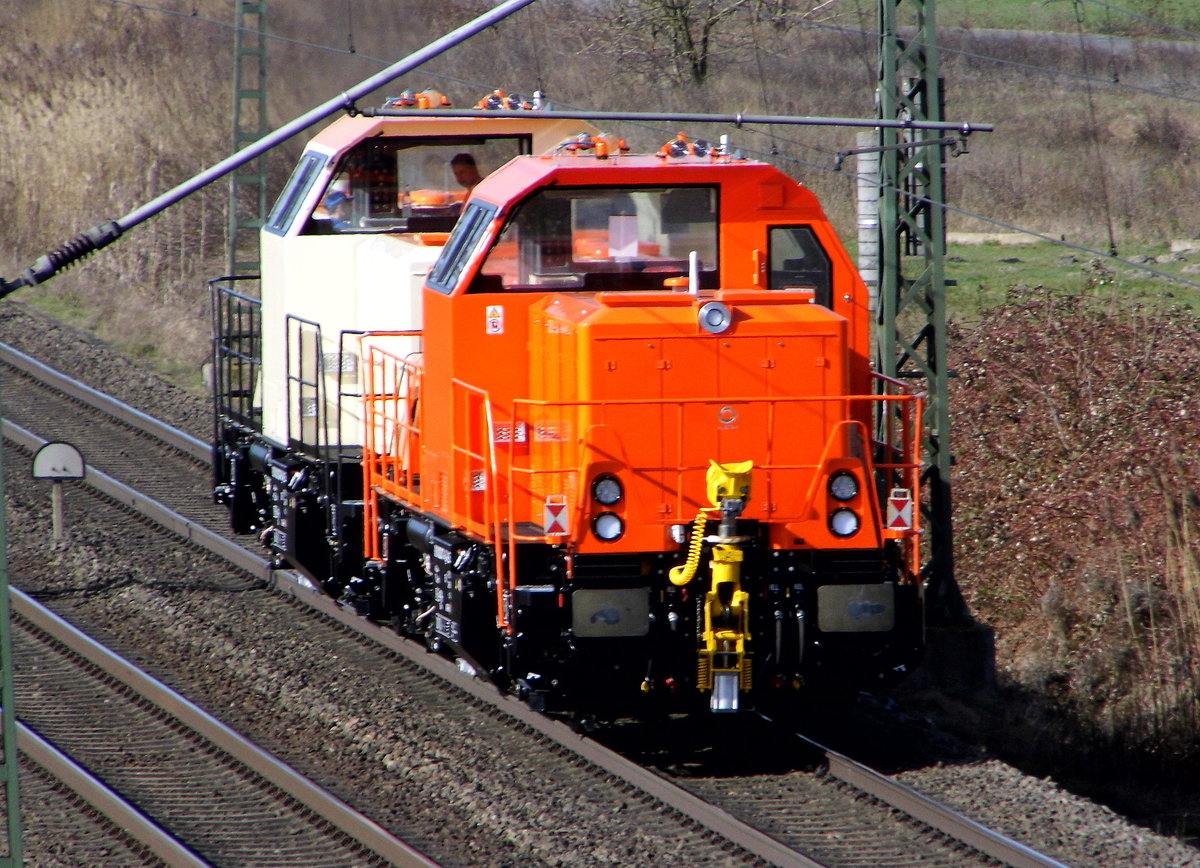 Am 16.03.2017 Testfahrt die 1002 020-8 und die  1002 017-4  von Stendal nach Gardelegen .
