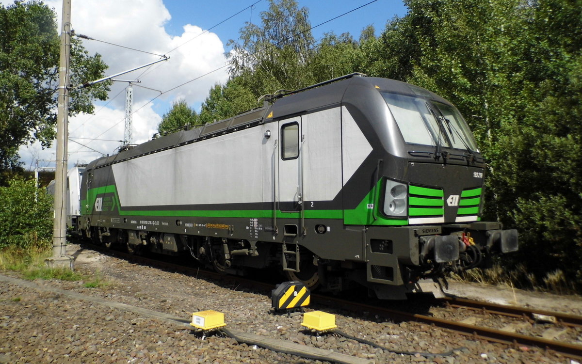 Am 21.08.2016 die 193 219-3 von der SETG (ELL)   .
