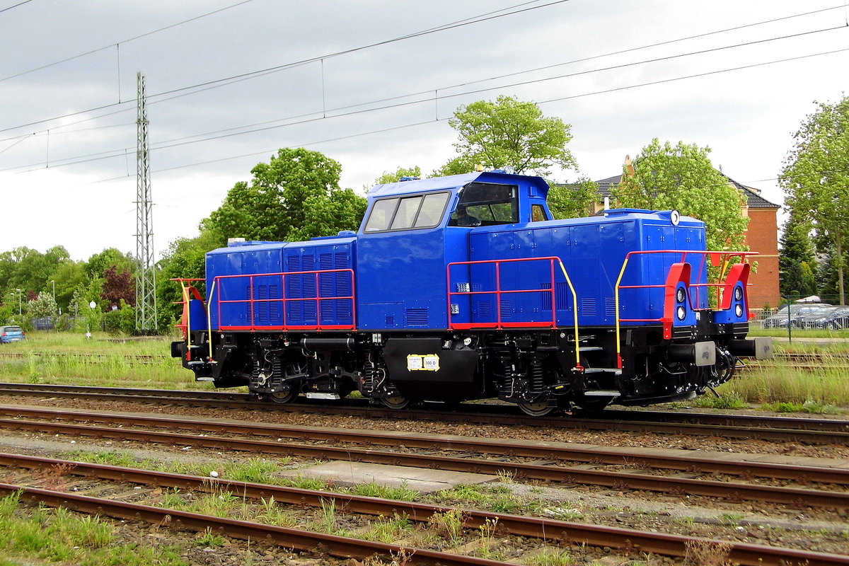 Am 24.05.2017 kam die 1002 022-4 von der SBB Cargo (ALS) aus Richtung Magdeburg nach Stendal.