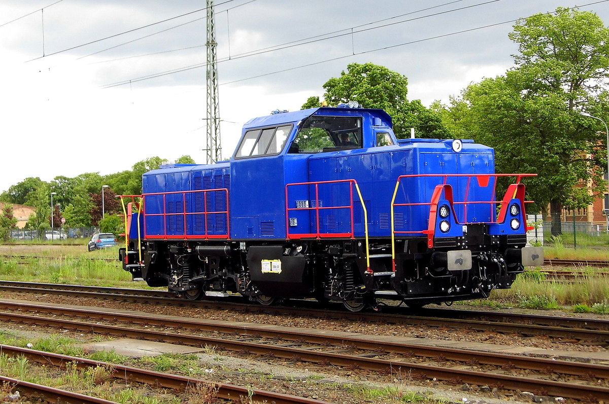 Am 24.05.2017 stand die 1002 022-4 von der SBB Cargo (ALS) in Stendal.