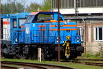 Am 22.04.2018 war die  1002 020-8 von der SKW - Stickstoffwerke Piesteritz GmbH,(ALS)  im RAW Stendal abgestellt.