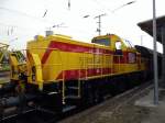 Am 05.07.2015 stand die  1002 006-7 von der MEG in Stendal .