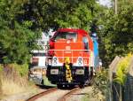 Am 21.08.2015 kamen die 1002 007 von der DB (ALS) und die 293 046-7 von der Press aus Richtung Hannover nach Stendal und fuhren  ins RAW Stendal .