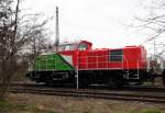 Am 11.03.2016 stand die 1002 009-1 von der DB (ALS)  in Stendal .