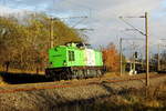 Am 13.11.2017 fuhr die 202 287-9 von der SETG von Stendal nach Niedergörne .