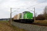 Am 09.03.2018 fuhr die 202 287-9 von der SETG von Niedergörne nach Stendal .