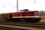 Am 14.03.2018 stand die 202 327-3 von der SETG ( CLR - Cargo Logistik Rail-Service GmbH,) in Borstel .