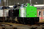 Am 24.03.2018 war die  202 494-1 von der   SETG - Salzburger Eisenbahn TransportLogistik GmbH, Salzburg im RAW Stendal  .