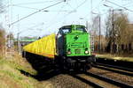 Am 06.04.2018 fuhr die  202 287-9 von der SETG von Niedergörne nach Stendal .
