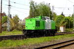 Am 28.04.2018    die 202 494-1 von der SETG    in   in neuer Lackierung  und mit neuer HU 14.03.2018 in LSX  .