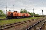Am 16.05.2016 fuhren die   203 157-3 und die 203 156-5 von der BBL Logistik    von Stendal nach  Berlin .