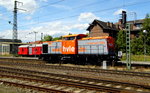 Am 29.06.2016 stand die 203 141-7 von der hvle in Stendal .
