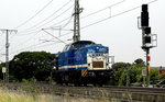 Am 01.07.2016 kam die 203 005-8  von der Spitzke Logistik GmbH,  aus Richtung Stendal und fuhr nach Salzwedel .
