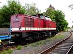 Am 26.07.2016 stand die  112 703-4 von der MTEG (Press) in Stendal .