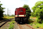 Am 26.07.2016 war die 112 703-4 von der MTEG (Press) in Stendal  abgestellt .