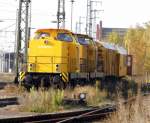 Am 09.11.2014 war die 293 010-5 von der DB in Stendal abgestellt .