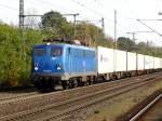 Am 31.10.2014 kam die 139 285-1 von der EGP aus Richtung Magdeburg nach Niederndodeleben und fuhr weiter in Richtung Braunschweig .