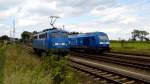 Am 25.08.2014 standen die 253 015-8 und die 140 038-0 von der Press in Borstel bei Stendal und das bild wurde von der Motocrossbahn gemacht .