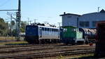 Am 09.10.2021 stand die 140 037-3 von der EGP in Wittenberge .
