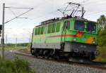 Am 1.07.2014 kam die  142 128 als DP 60 von der EGP aus der Richtung Wittenberge und fuhr nach Stendal .