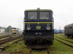 Am 11.10.2014 Bw Feste in Wittenberge stand die 142 191-6  DP 55 von der EGP .