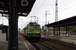 Am 23.05.2015 kamen die 142 150-2 und die 142 128-8 von der EGP aus Richtung Salzwedel nach Stendal und fuhr weiter in Richtung Berlin .