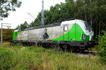 Am 13.07.2016  die 193 831-5 von der SETG (ELL) in Borstel   .