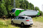 Am 24.07.2016 stand die 193 812-5 von der SETG (Railpool) in Borstel .