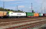 Am 02 .09.2016   die 193 896-8 von CAPTRAIN in Stendal .