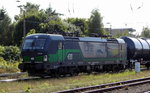 Am 03.09.2016 kam die 193 207-8 von der LTE Logistik (ELL) aus Richtung Salzwedel nach Stendal und fuhr weiter in Richtung Magdeburg .