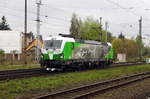 Am 15.04.2017 Rangierfahrt von der   193 204-5 von der SETG (ELL)  in Stendal .