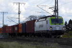 Am 26.04.2017 kam die  193 891-9 [Name: Michael] von CAPTRAIN aus Richtung Stendal und fuhr weiter in Richtung Salzwedel .
