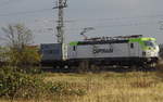 Am 02.11.2017 kam die 193 783-7 von CAPTRAIN aus Richtung Stendal und fuhr weiter in Richtung Salzwedel .