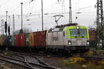 Am 24.11.2017 kam die  193 783-7 von CAPTRAIN   aus Richtung Magdeburg nach Stendal und fuhr weiter in Richtung Salzwedel .