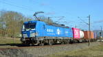 Am 26.02.2021 kam die 193 838-0  von der  EGP  aus Richtung Stendal und fuhr weiter in Richtung Wittenberge .