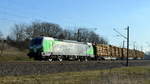 Am 03.03.2021 fuhr die 193 204-5 von der SETG ( ELL  ) von Stendal nach Borstel.