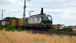 Am 22.06.2021 fuhr die 193 742-4 von  der  WLC ( ELL ) aus Richtung Stendal und fuhr weiter in Richtung Salzwedel .
