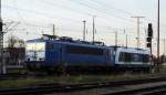 Am 20.04.2015 waren die 223 152-0 und die 155 045-9 von der Press in Stendal abgestellt .