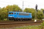 Am 18.10.2015 stand die 155 045-9 von der Press in Borstel .