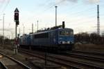 Am 22.11.2015 waren die 145 030-7 und die 155 045-9 von der Press Stendal abgestellt .