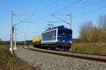 Am 01.04.2016 kam die 155 045-9 von der IntEgro (Press) aus Richtung Borstel und fuhr weiter in Richtung Stendal .