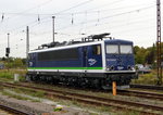 Am 28.09.2016 war die 155 048-6 von der IntEgro (Press) in Stendal abgestellt .