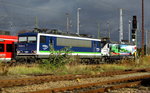 Am 29.10.2016 waren die 145 023-6 und die 155 045-9 von der IntEgro (Press) in Stendal abgestellt .