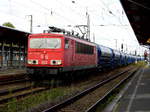 Am 16.08.2017 kam die 155 273-6 von der   DB Cargo AG.