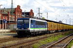 Am 20.08.2017 fuhr die  155 045-9 von der IntEgro (Press) von  Frankfurt (Oder) nach Stendal und Borstel .