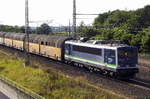 Am 10.09.2017 kam die  155 045-9 von der IntEgro (Press) aus Richtung Salzwedel und fuhr nach Stendal .