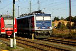 Am 10.09 .2017 war die 155 048-6 von der IntEgro (Press) in Stendal abgestellt.